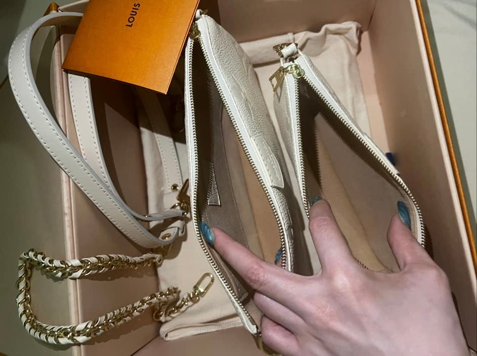 LOUIS VUITTON Monogram Empreinte Multi Pochette Accessoires