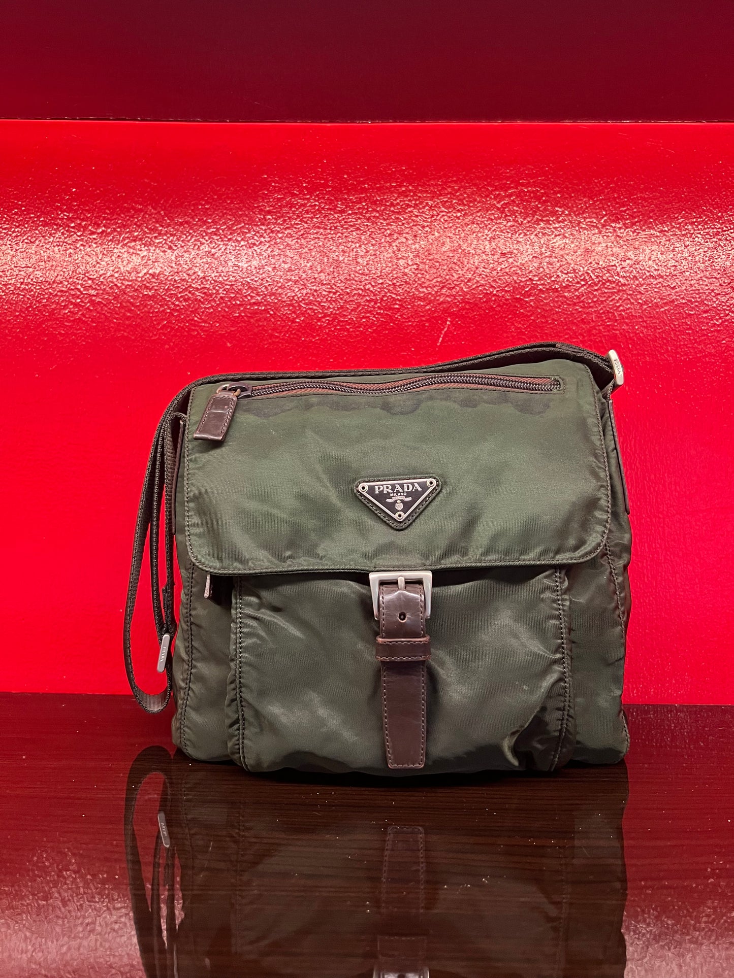PRADA Vintage Nylon Crossbody Bag