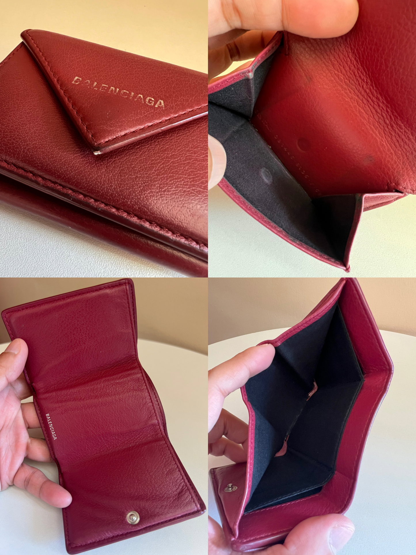 BALENCIAGA Papier Mini Wallet
