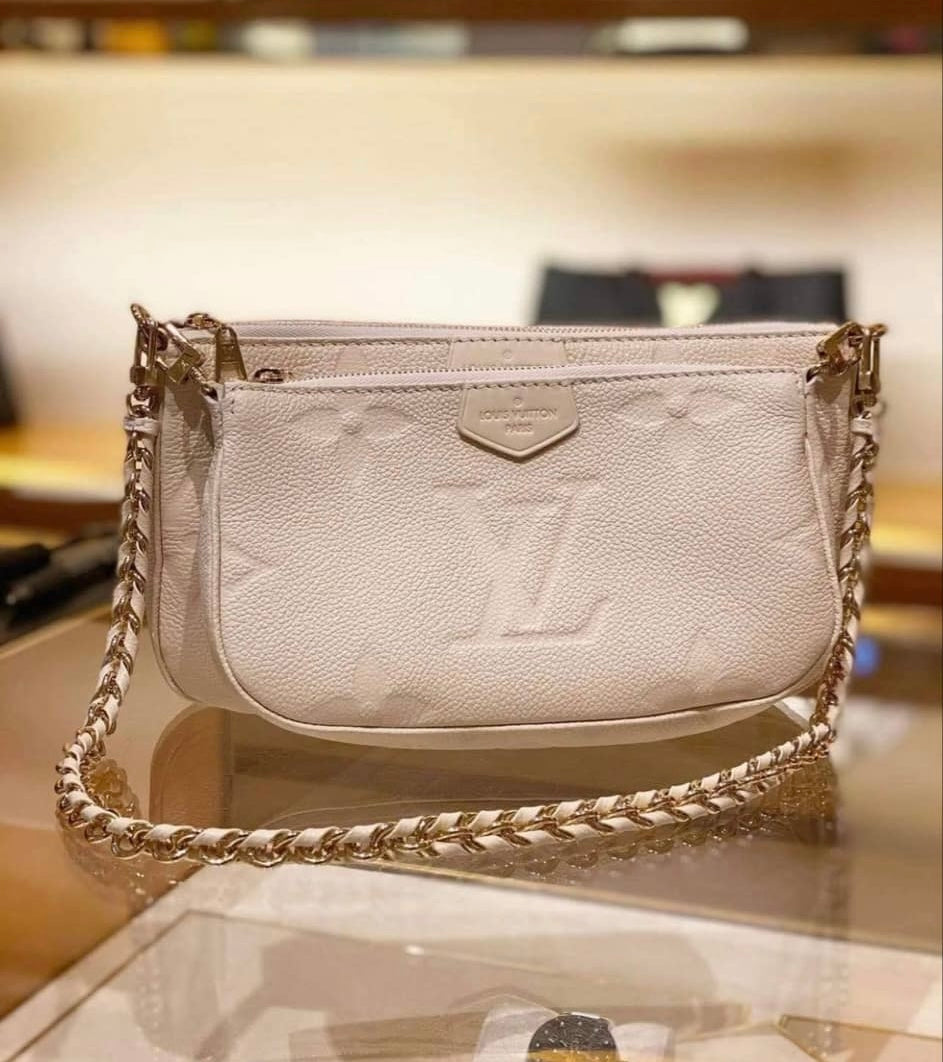 LOUIS VUITTON Monogram Empreinte Multi Pochette Accessoires