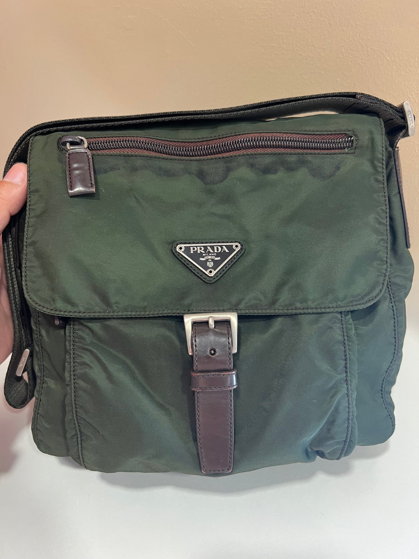 PRADA Vintage Nylon Crossbody Bag