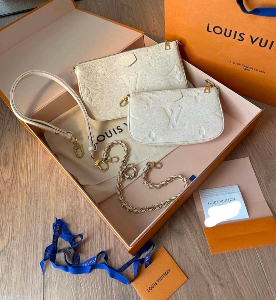 LOUIS VUITTON Monogram Empreinte Multi Pochette Accessoires